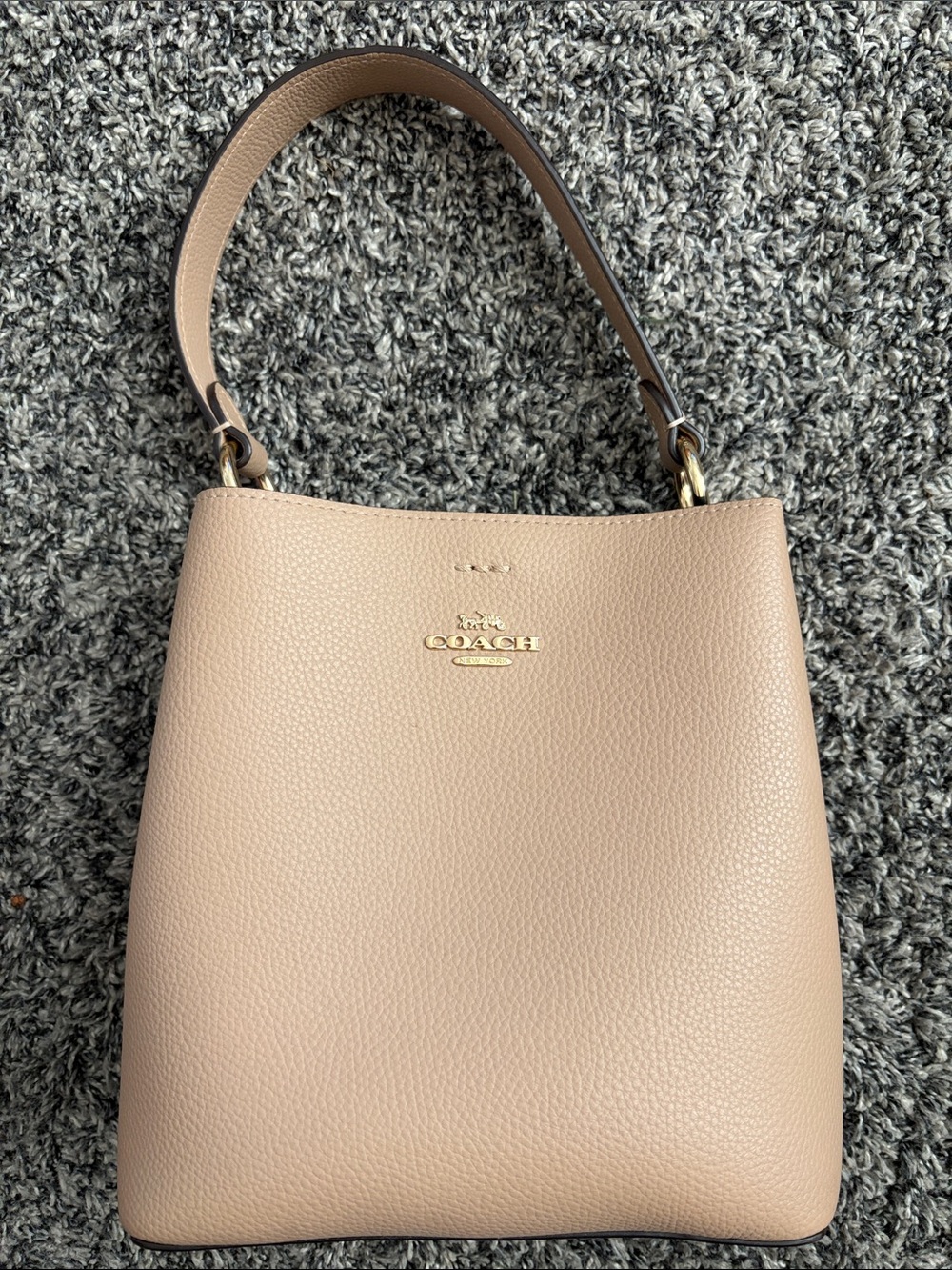 Coach Pebbled Leather Bag
